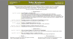 Desktop Screenshot of krainert.com